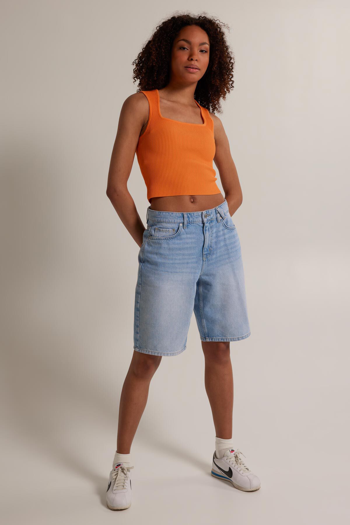 Denim short Niya image number 0