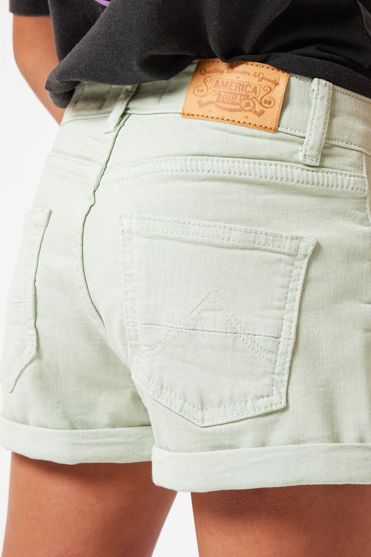 Denim short Lucy JR clrd image number 3