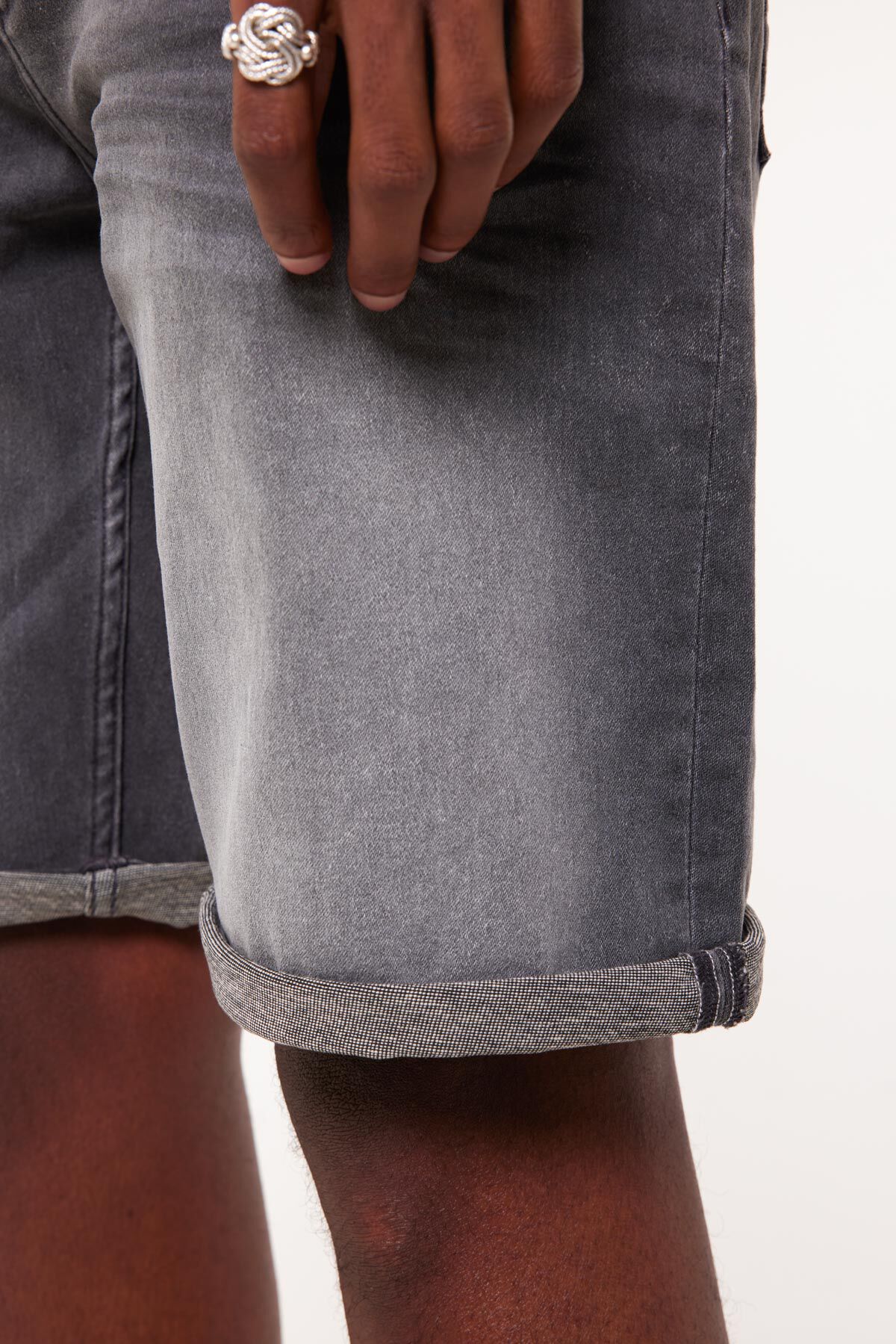 Denim short Robert jog image number 3