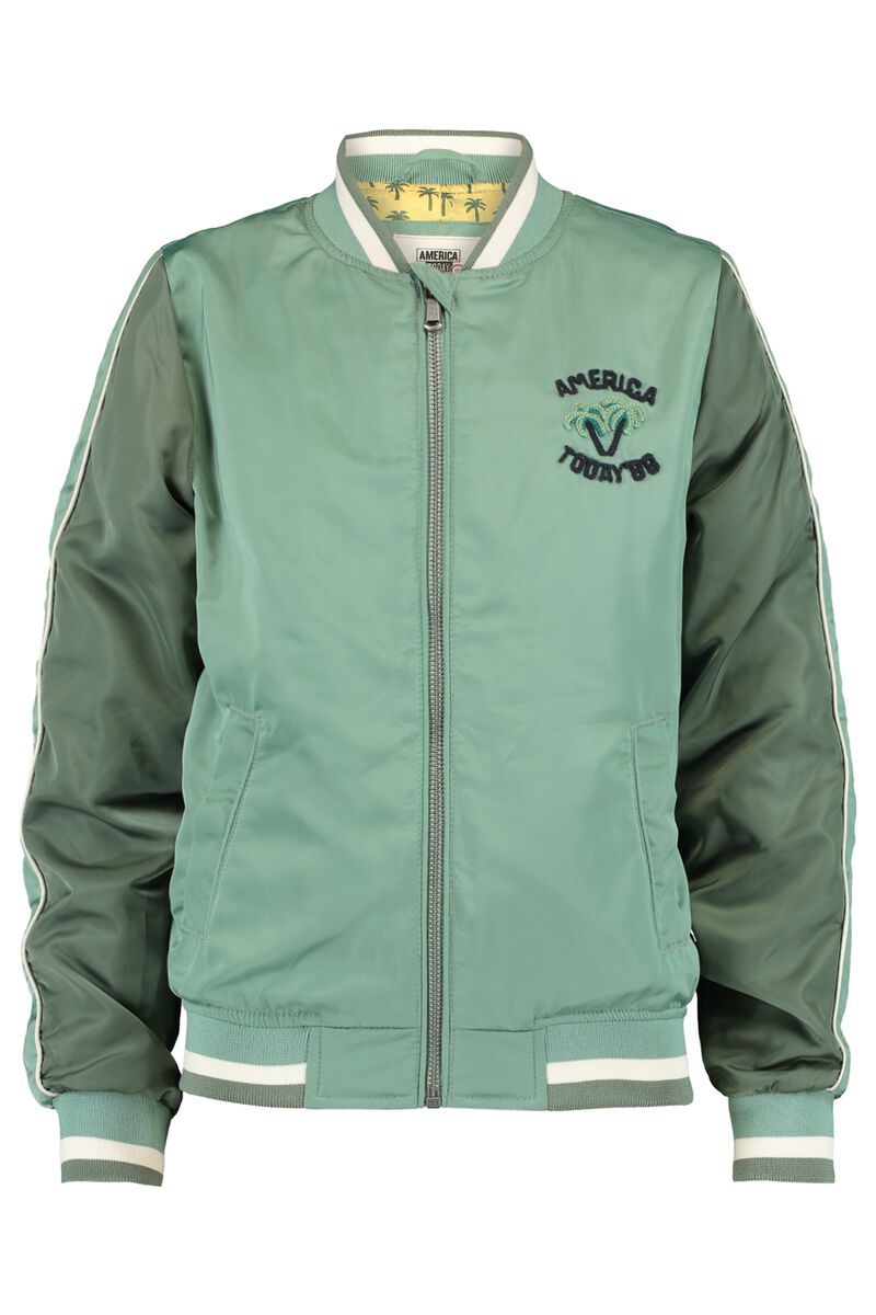 Madchen Bomberjacke Juul Grun Online Kaufen