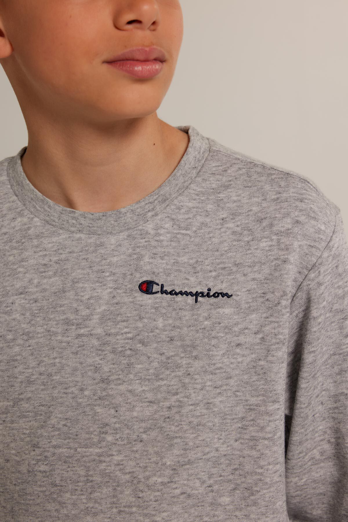 Boys Champion Crewneck sweatshirt Grey melange