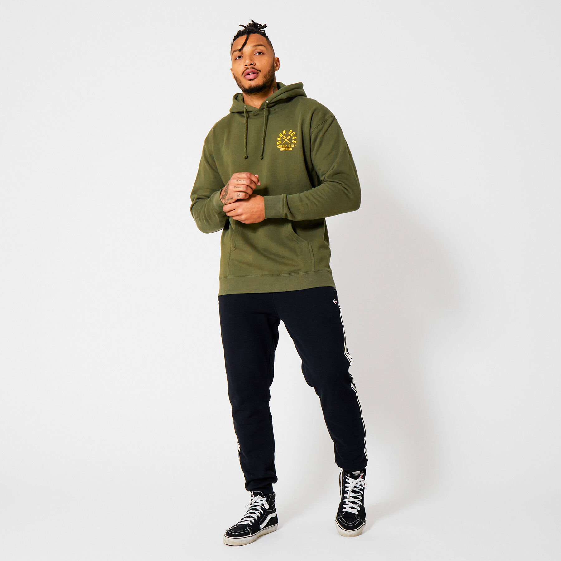 Hoodie SUBMARINE PULLOVER FLEECE image number 6