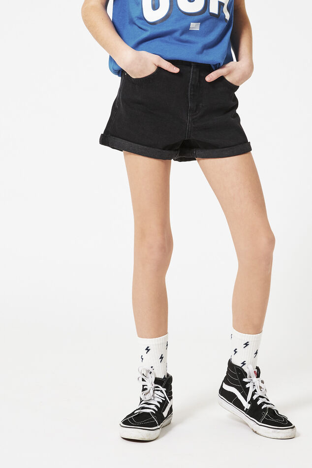 Denim short Lucy JR image number 1