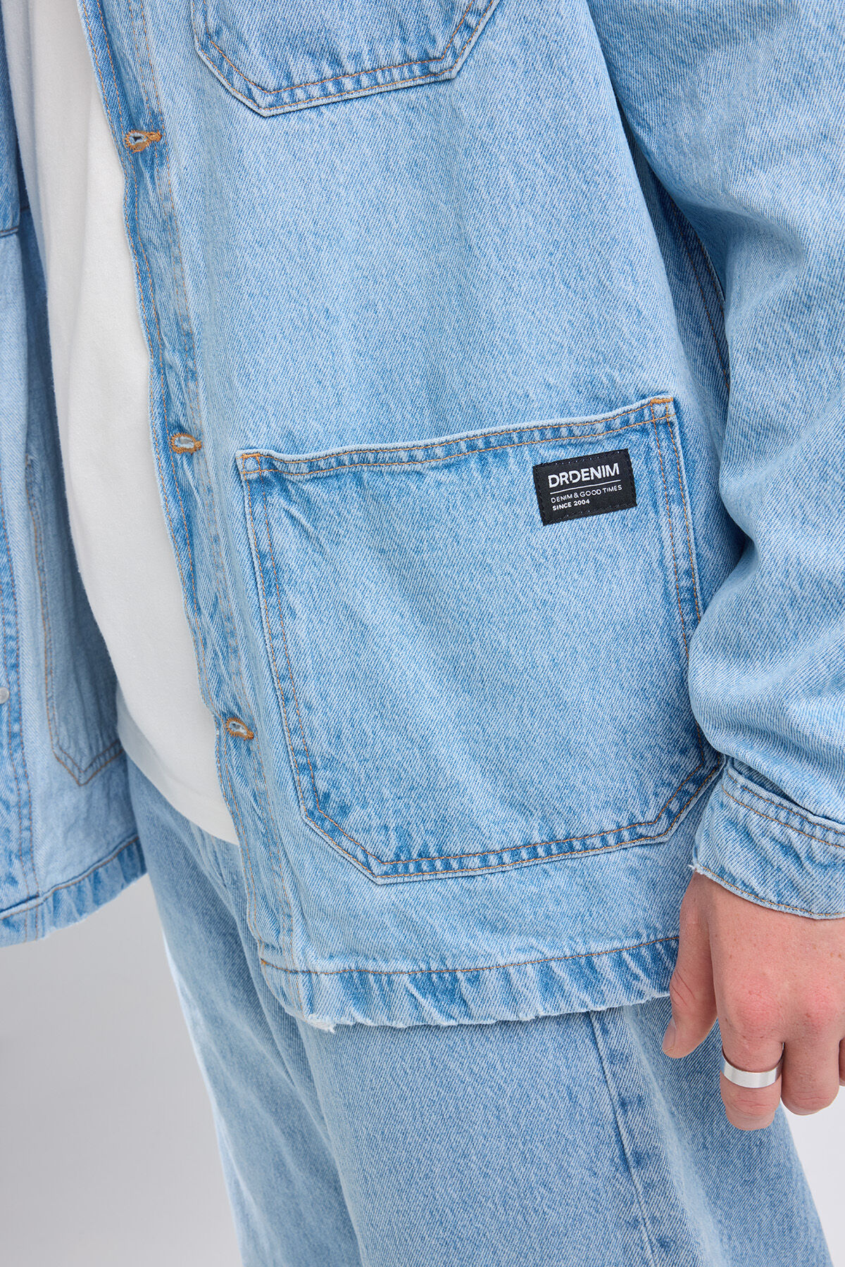 Dr. Denim Niko Worker Jacket image number 3