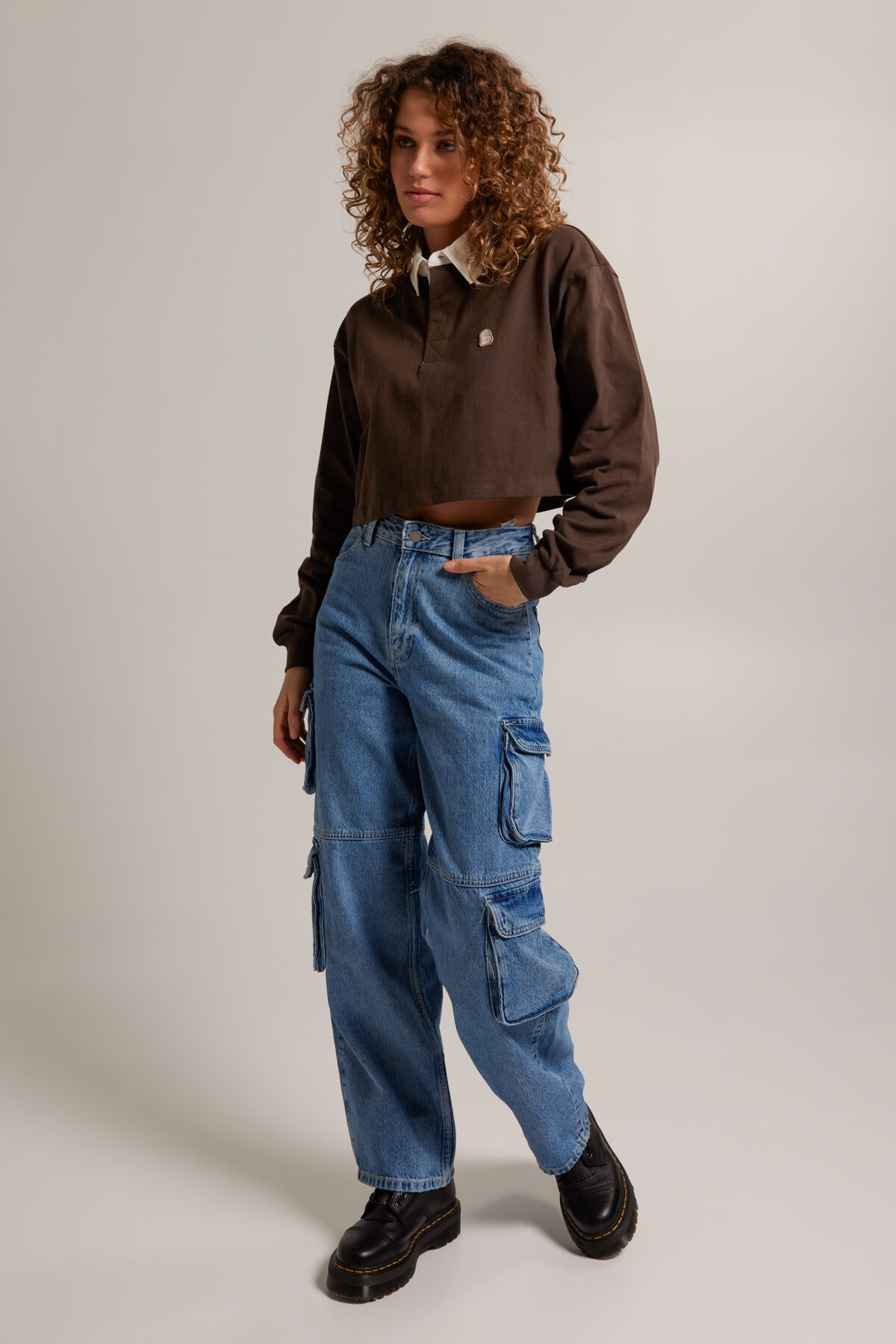 Dr. Denim Jodi Rugby T-shirt image number 1