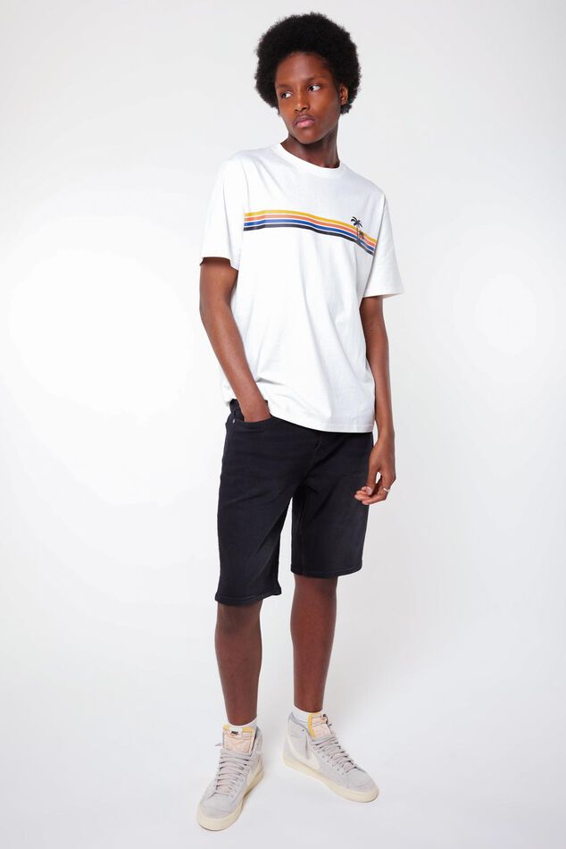 Denim short Robert jog image number 0
