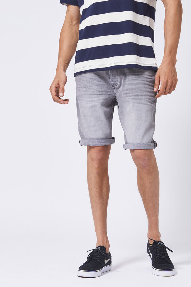 Jogdenim short Robert jog image number 1