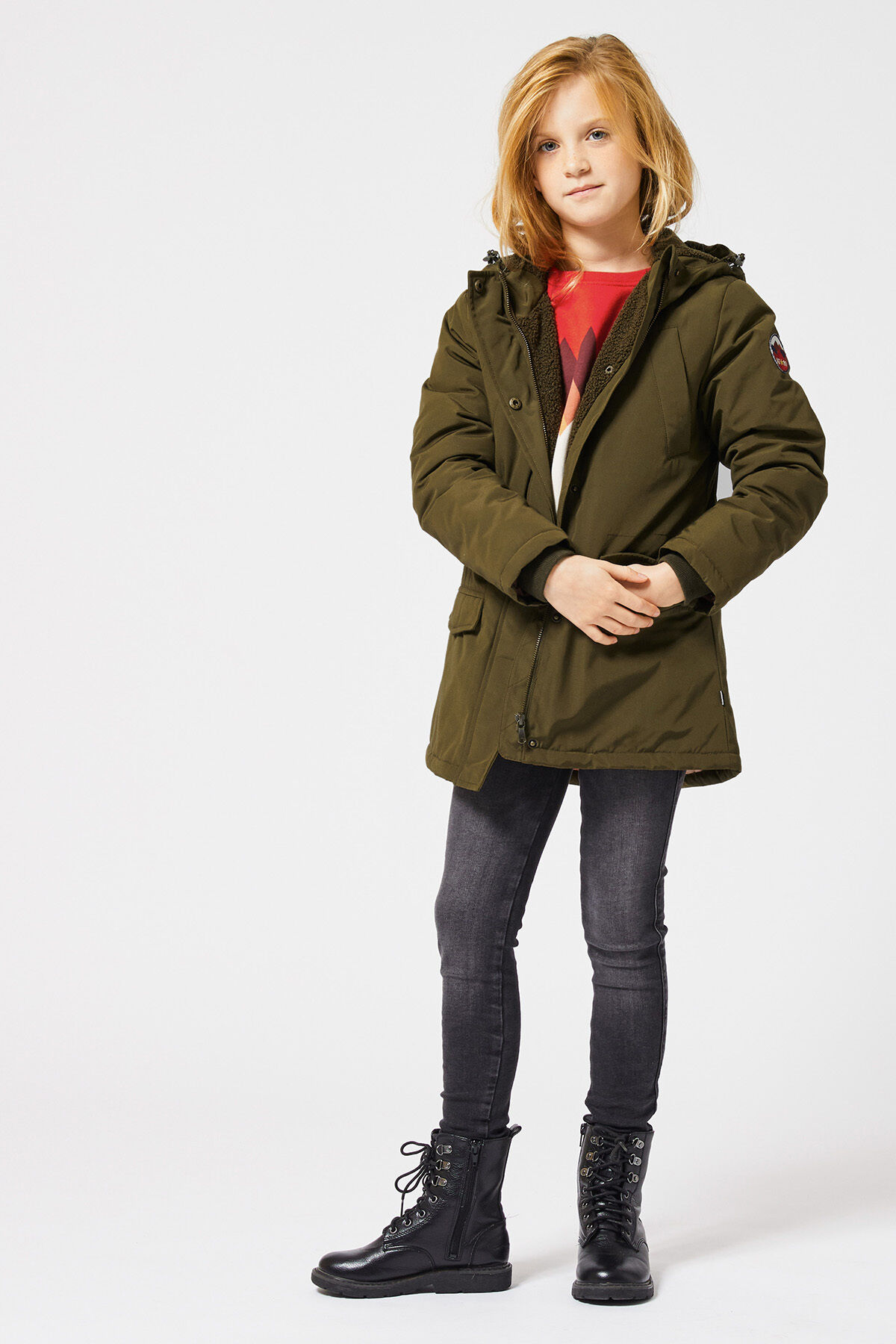 Girls Jacket Jony Army America Today