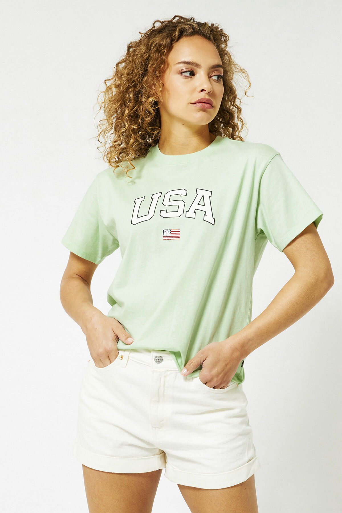 America today t top shirt dames