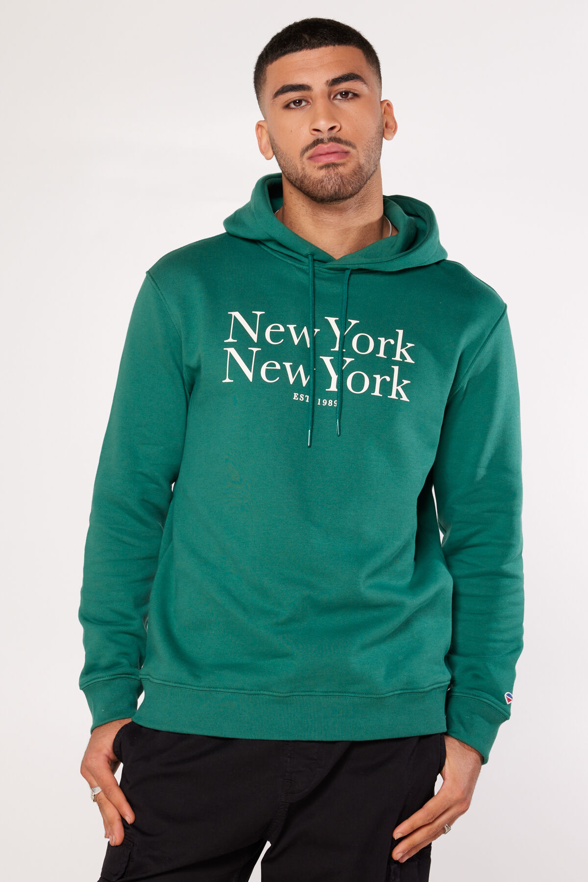 Men Hoodie Seth Hood Leaf America Today