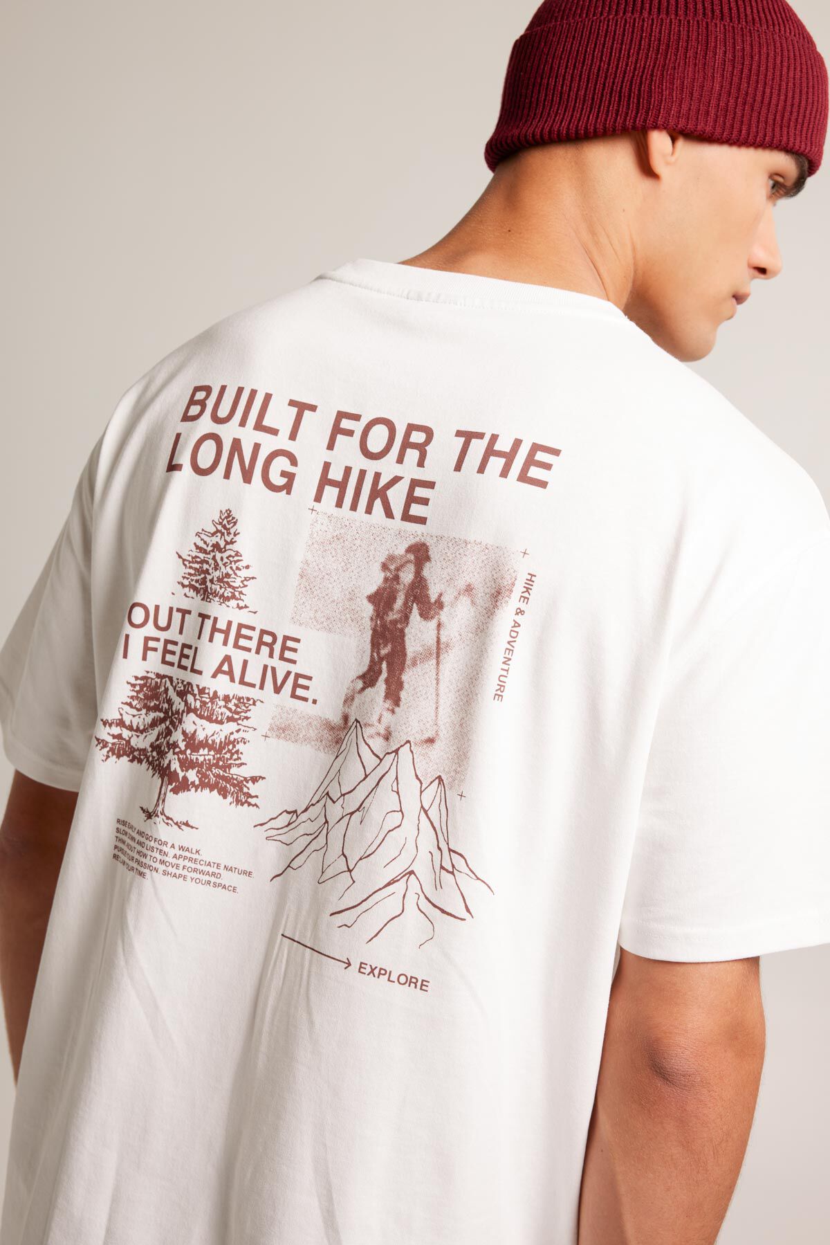 Men T shirt Ecko Off white America Today