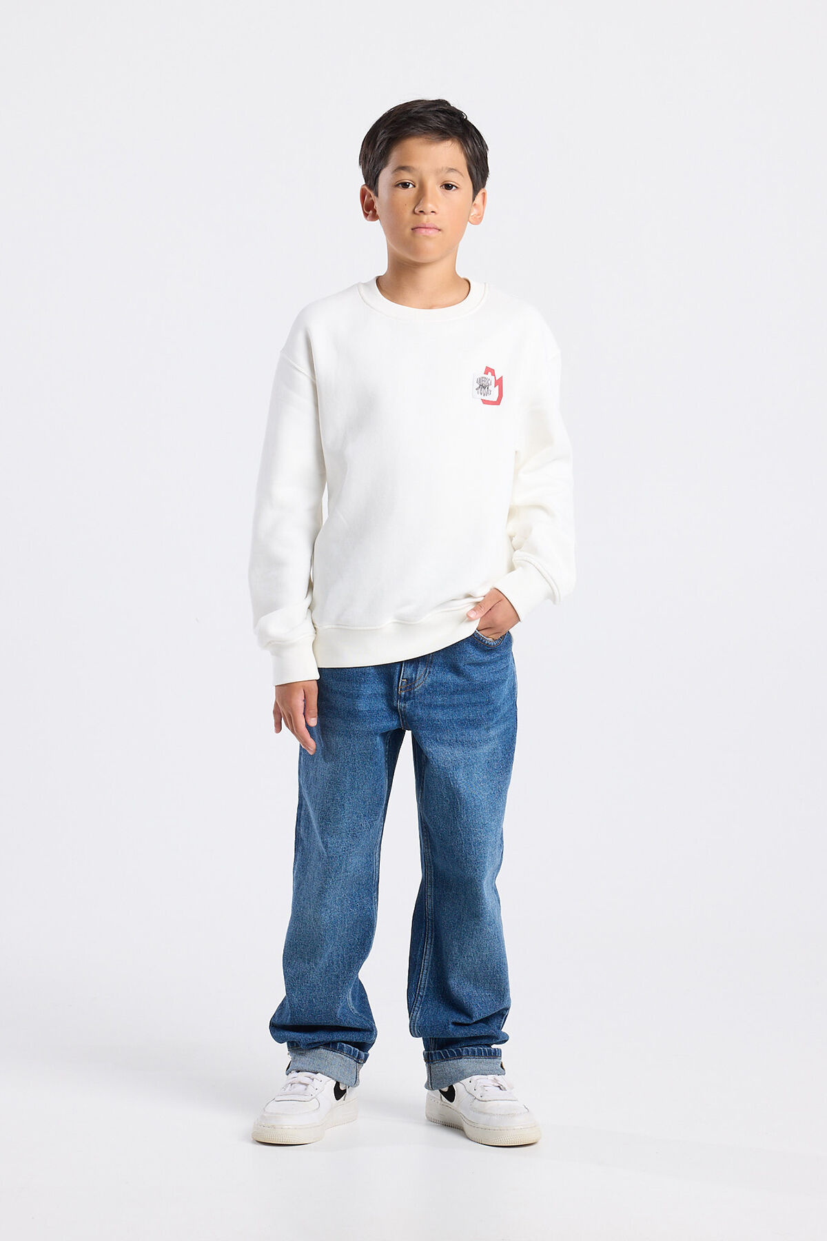 Silver Crew JR image number 1