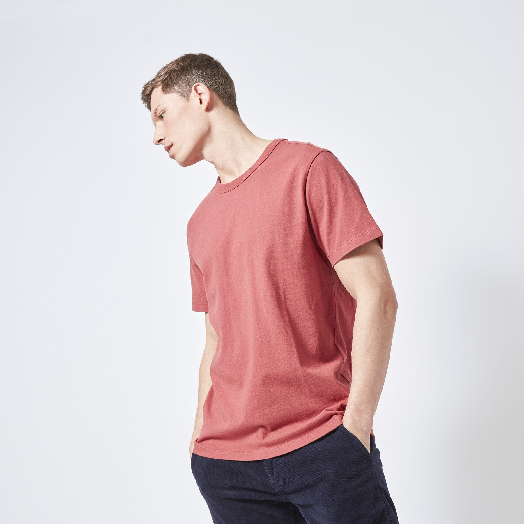 t shirt converse brun