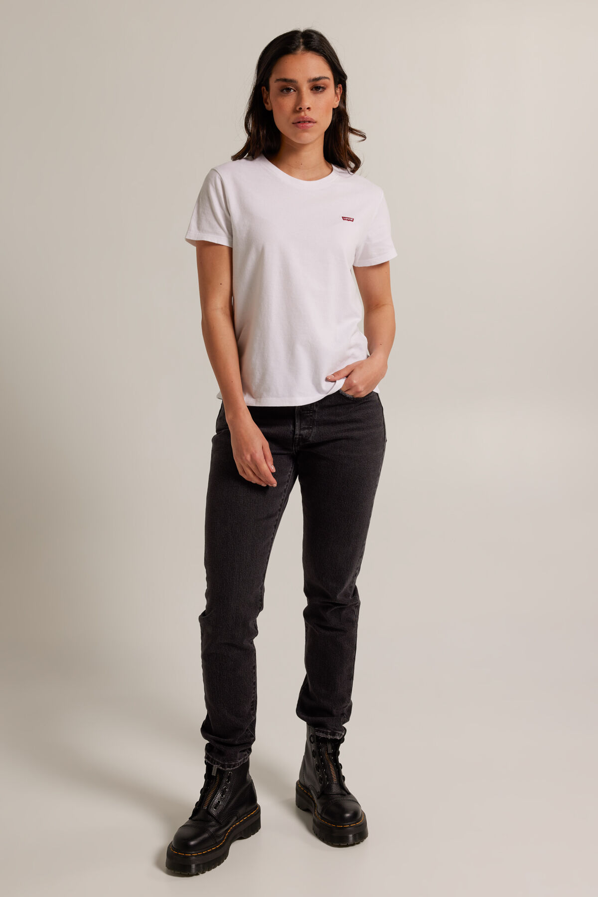 Levi's shirt wit dames shop