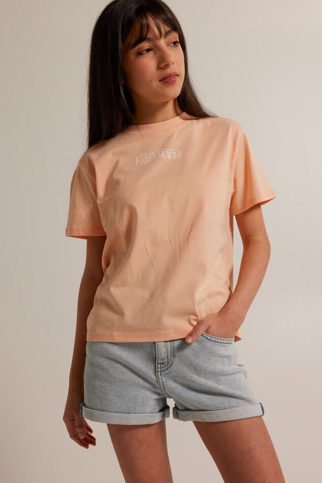 Denim short Lucy Jr image number 0