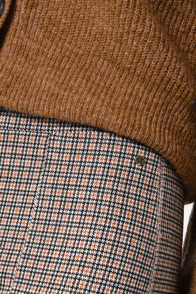 Flared pants Carola Check image number 3