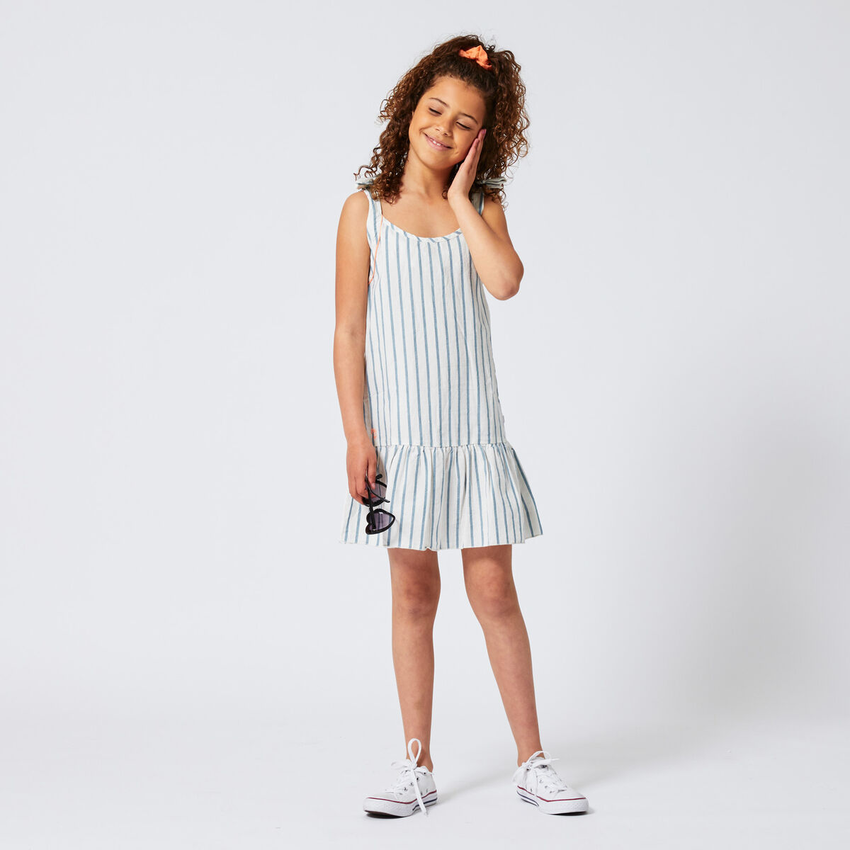 Madchen Kleid Dita Weiss Online Kaufen America Today