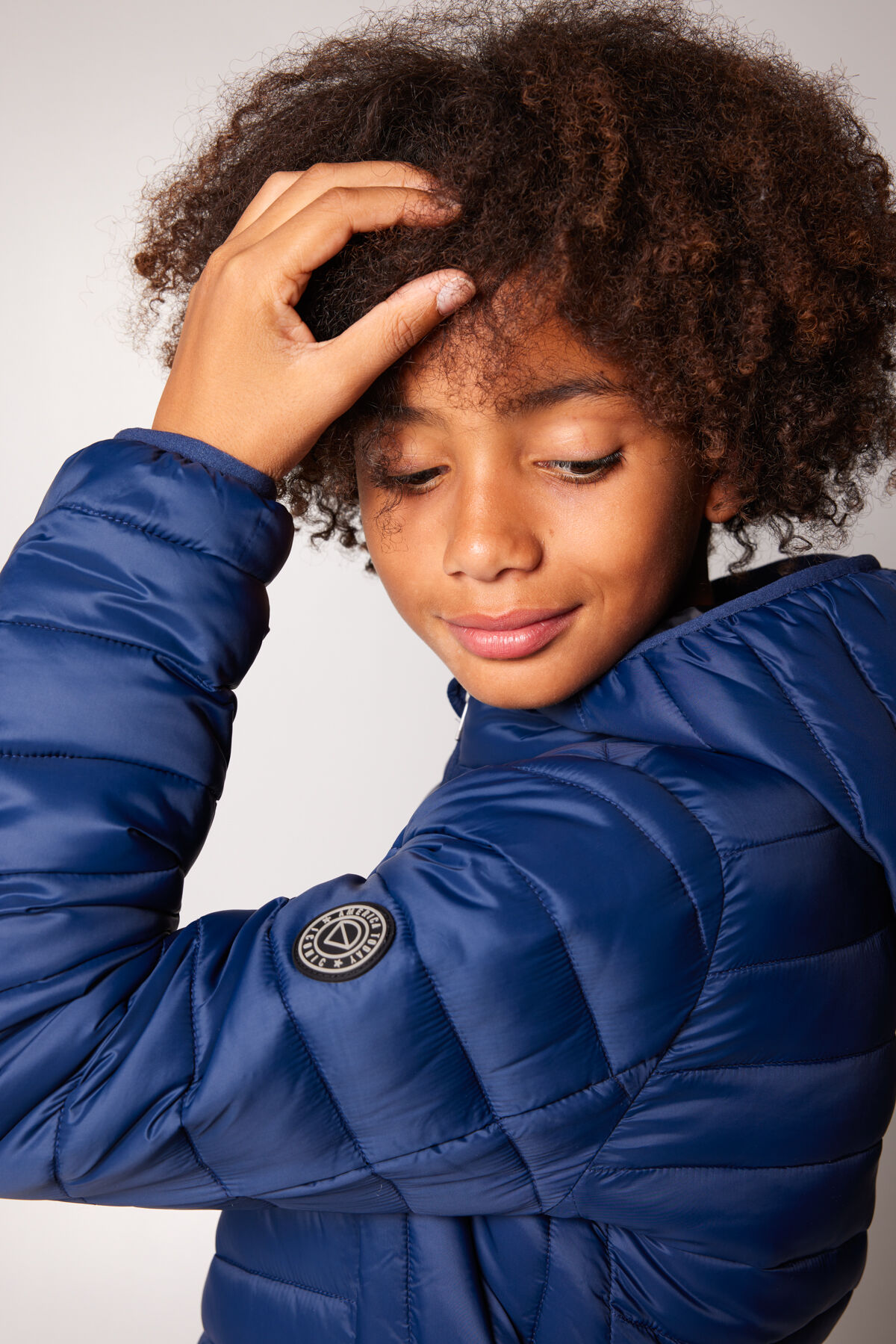 Taiko padded discount faux fur jacket
