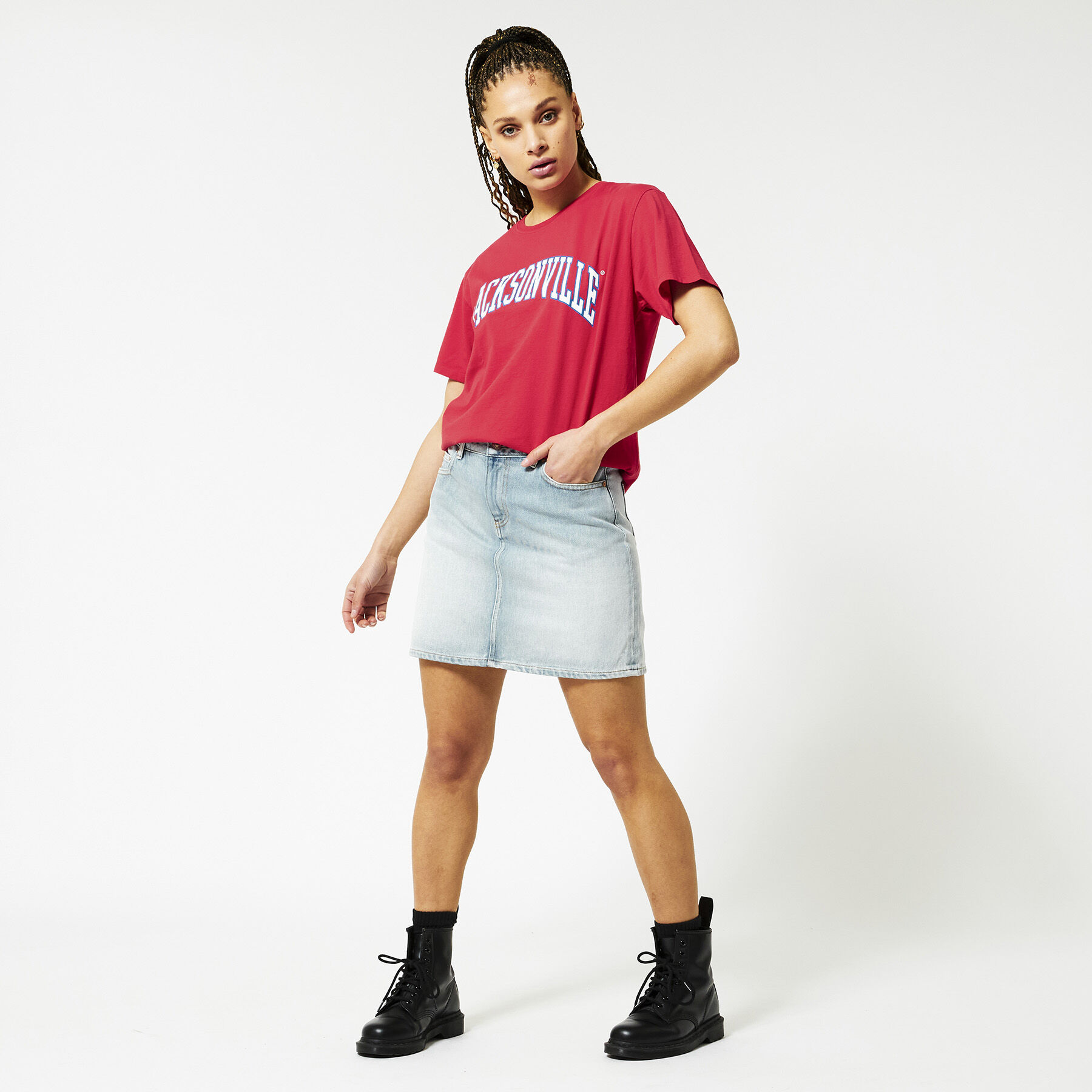 100 cotton skirt