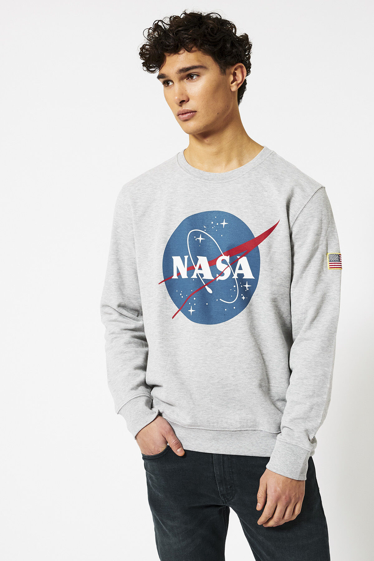 Nasa crewneck mens discount