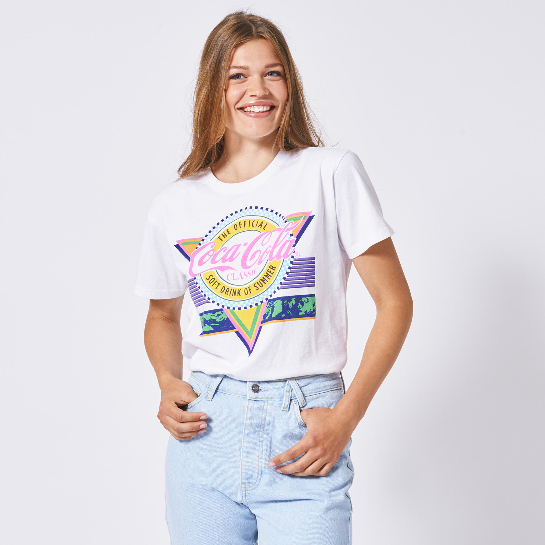 Women T Shirt Coca Cola Elly Pink Buy Online