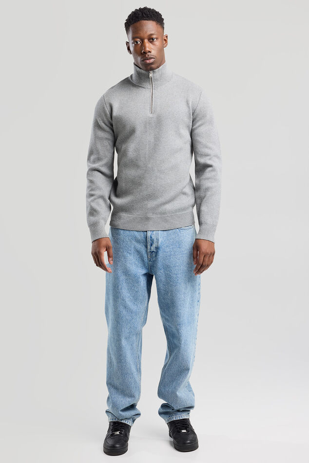 Half-zip jumper Konrad image number 1