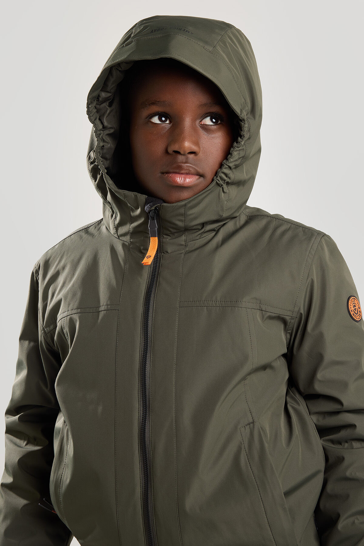 Boys Hooded bomber Justin Jr Cascade America Today
