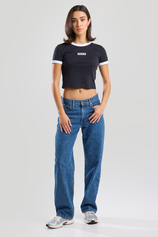 Levis Rib ringer tee image number 0