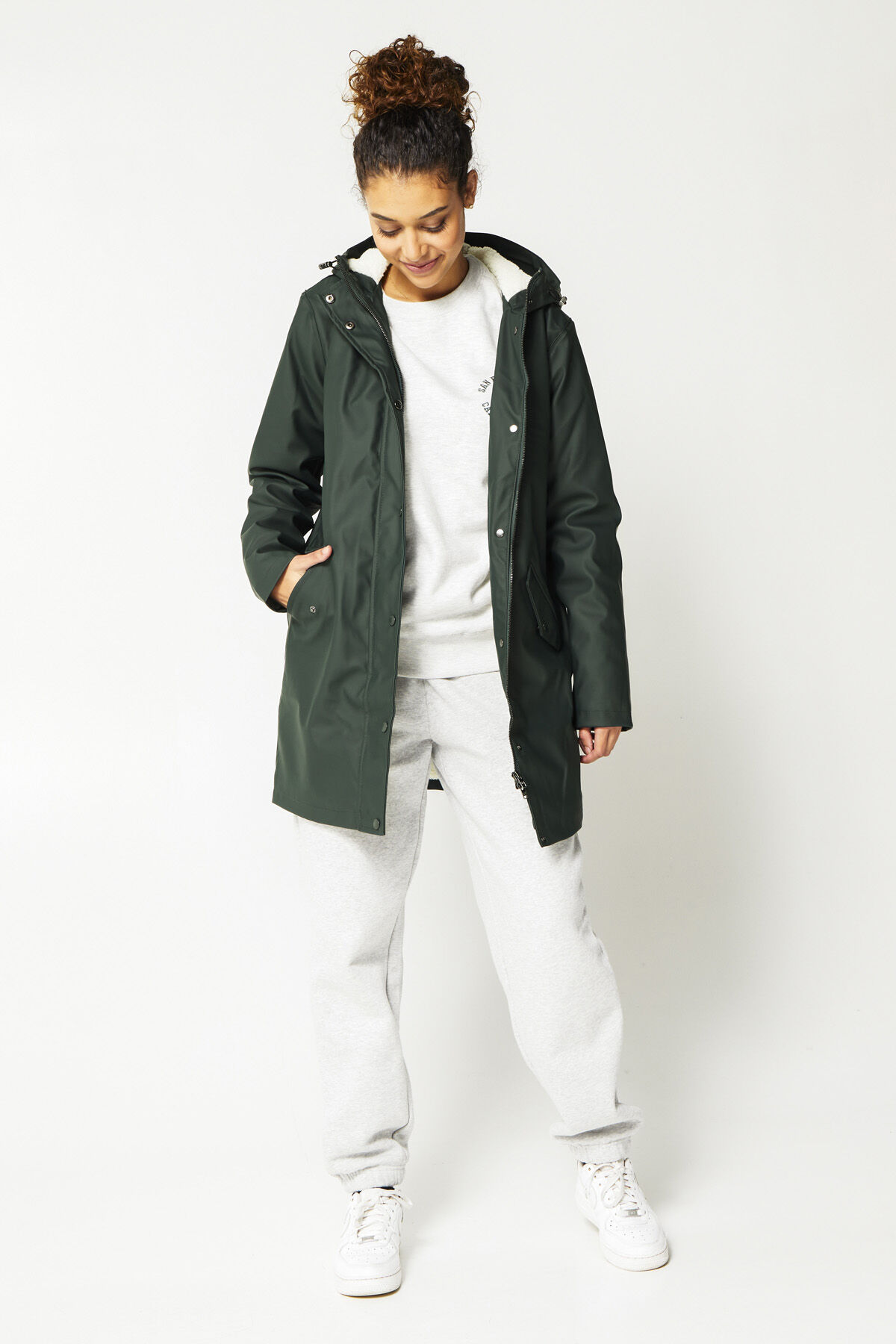 Regenjas america shop today groen