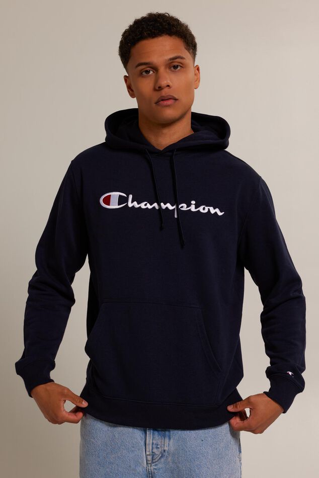 Champion Embroidered Big Script Logo hoodie image number 1