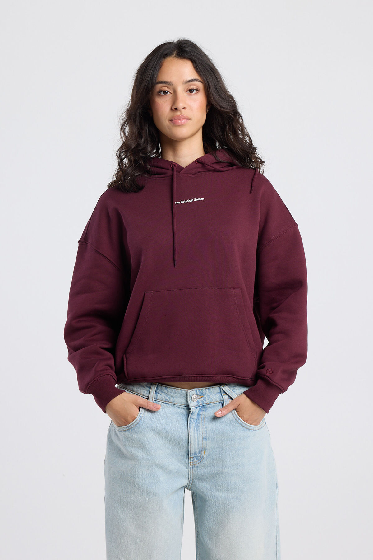 Women Hoodie Sterling Bordeaux America Today
