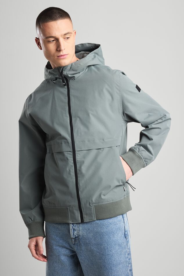 Jupiter hooded bomber jacket image number 1