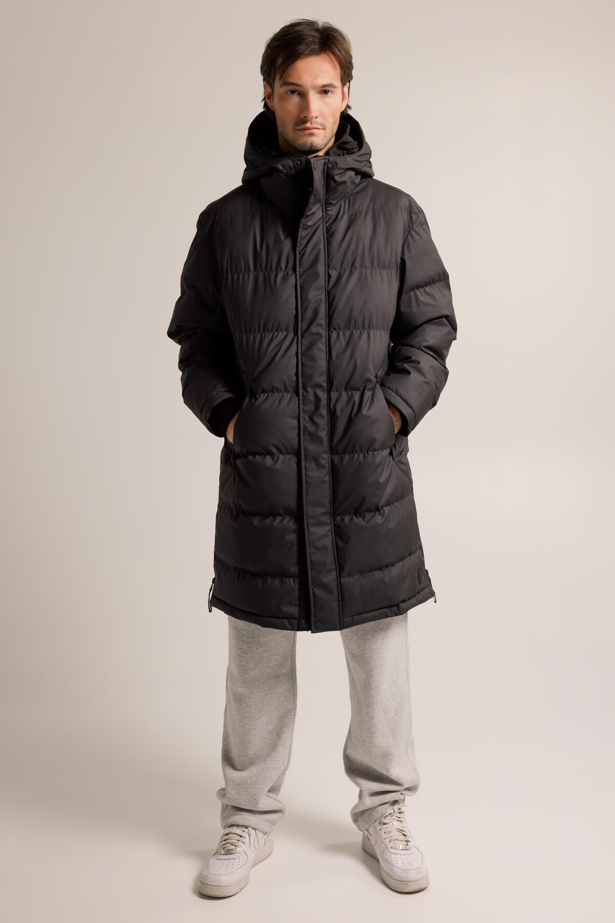 Heren Regenjas Jace Puffer Black America Today
