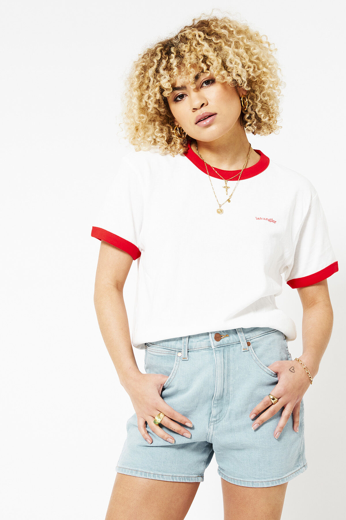 T-shirt Relaxed ringer image number 0