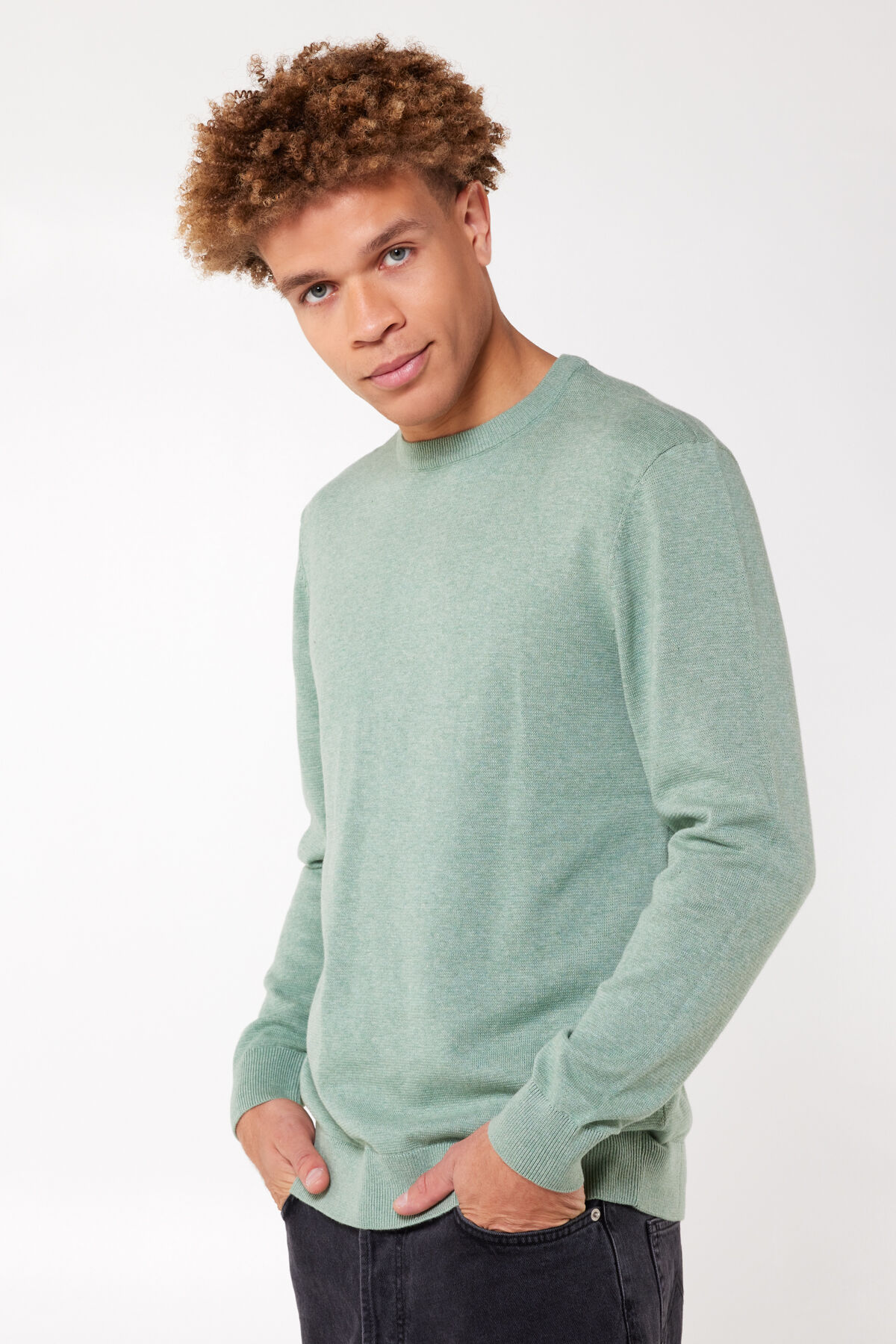 Sweater heren groen sales