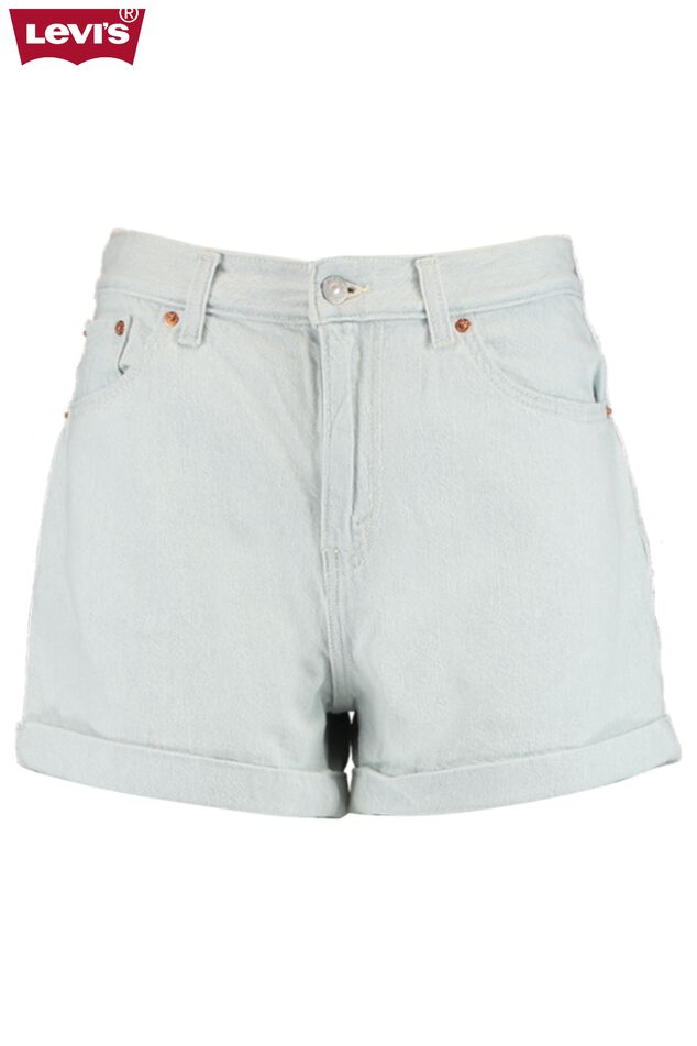 Denim short Mom A line short 2 image number 4