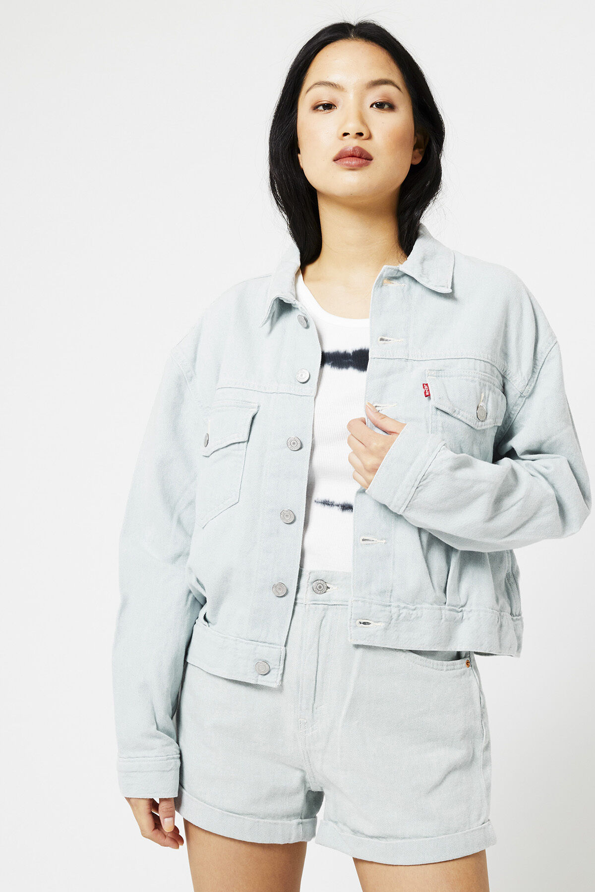 Levis online slouch trucker