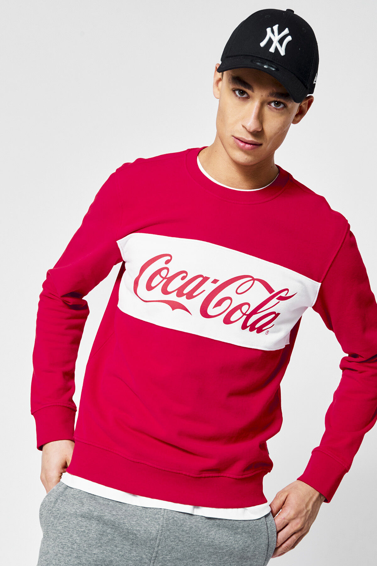 Men Sweater Coca Cola cotton Tomato America Today
