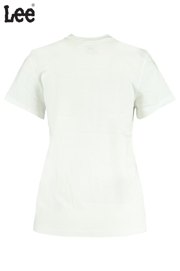 T-shirt Slim Logo Tee White image number 1