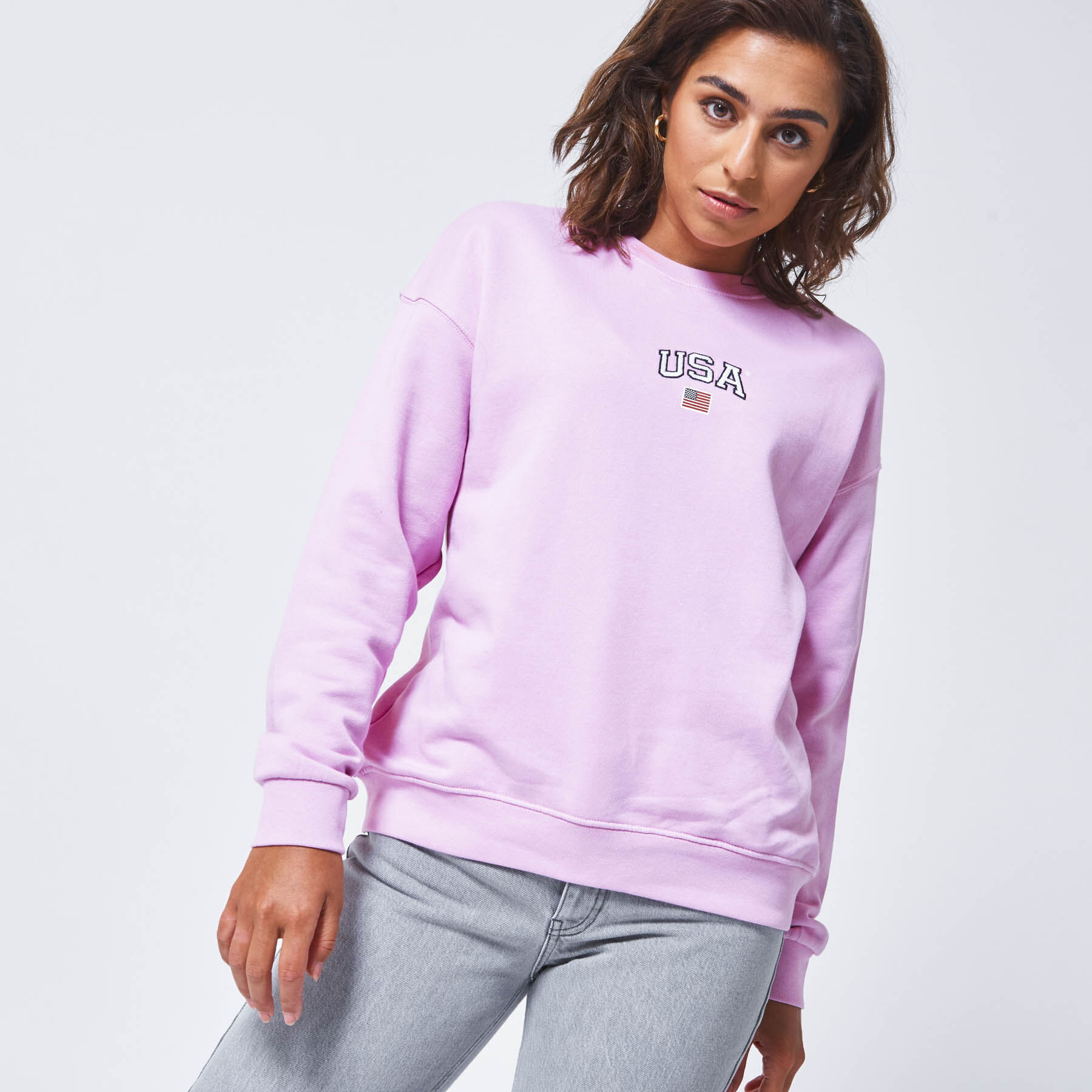 womens lilac sweatshirt