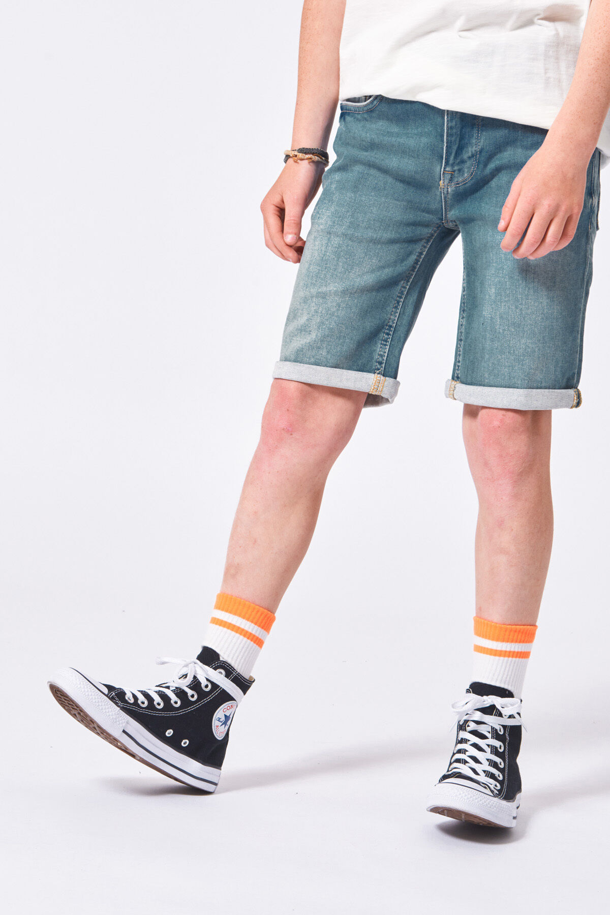 Jogdenim short Robert Jr image number 1