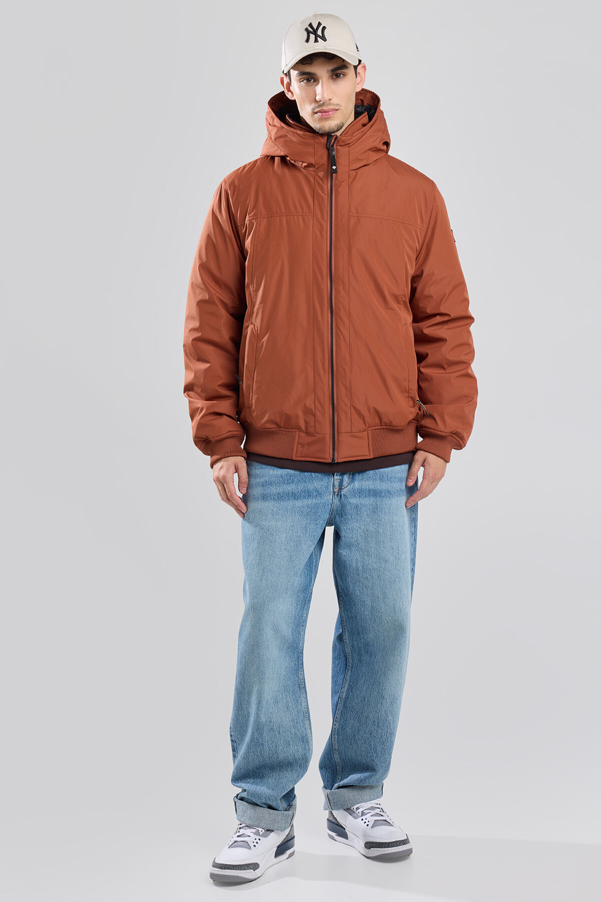 Hooded bomber jacket Justin