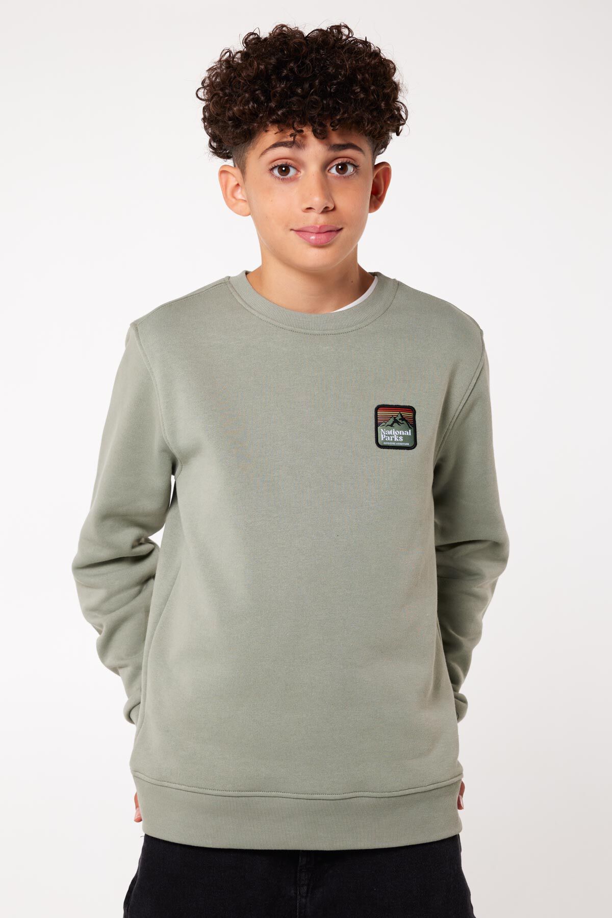 Sweater Stenton crew Jr image number 1
