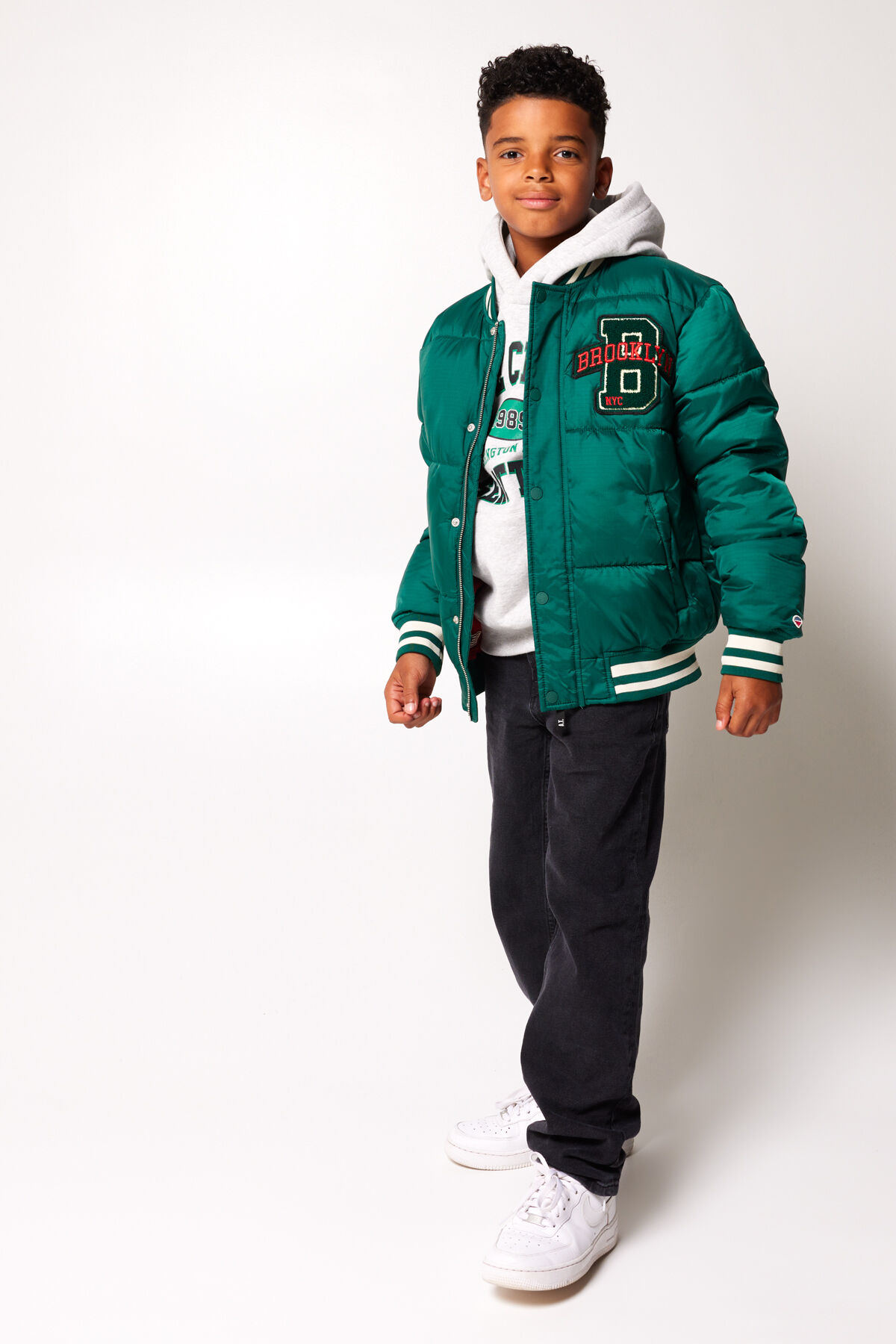 Boys winter bomber jacket discount