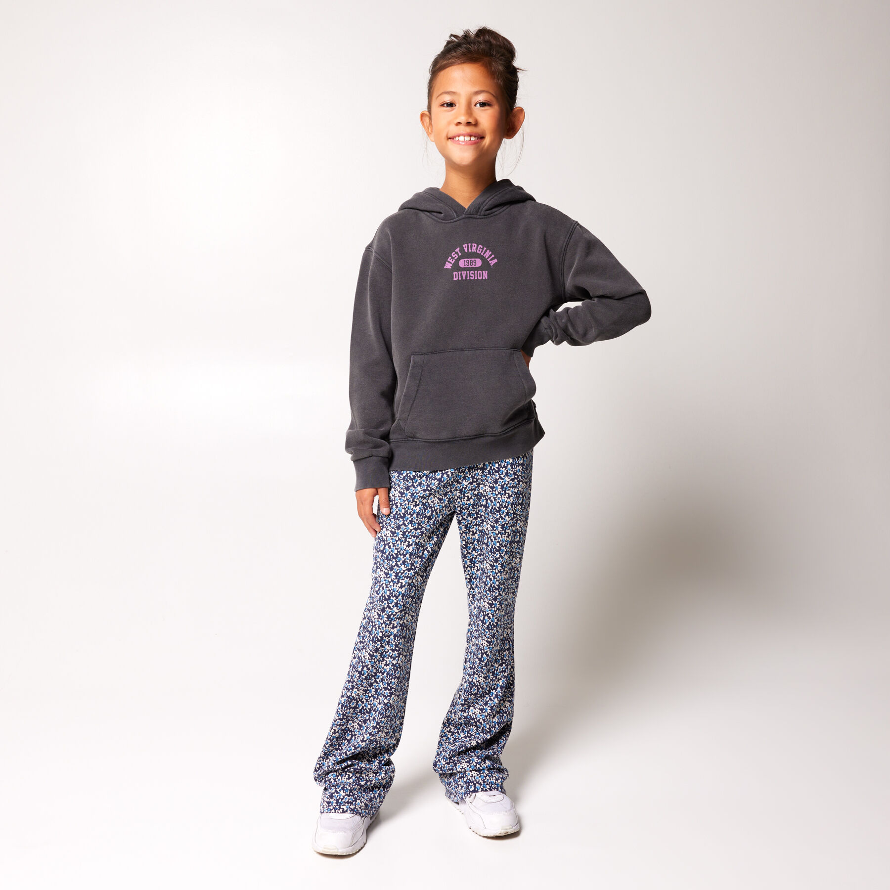 Meisjes Flared broek Marine | America Today