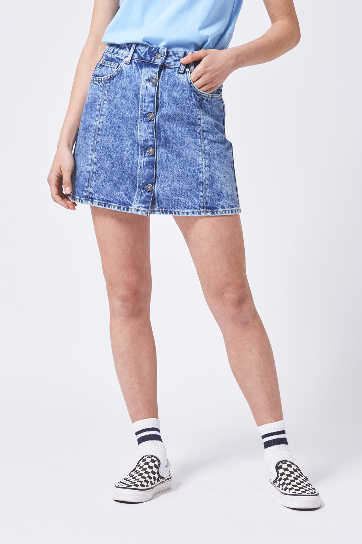 Jupe trapeze Rowan Acid image number 1