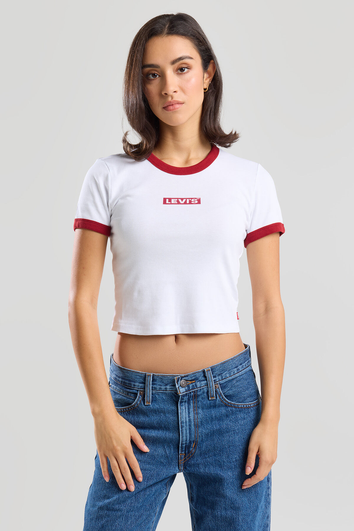 Levis Rib ringer tee image number 1