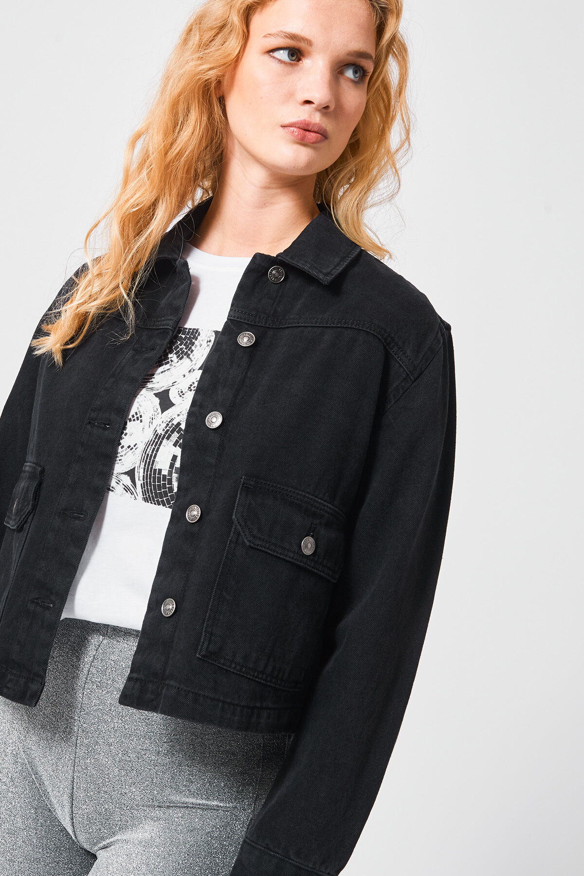 Jeansjacke Haya DNM image number 1