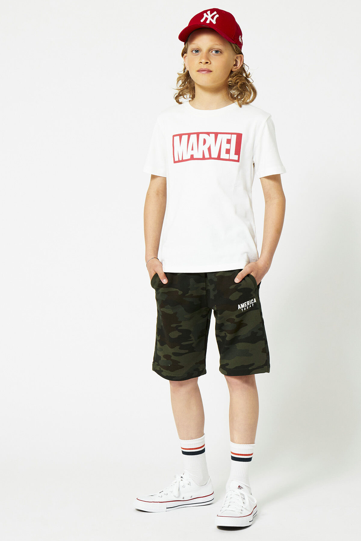 Sweat short Nat camo Jr image number 0