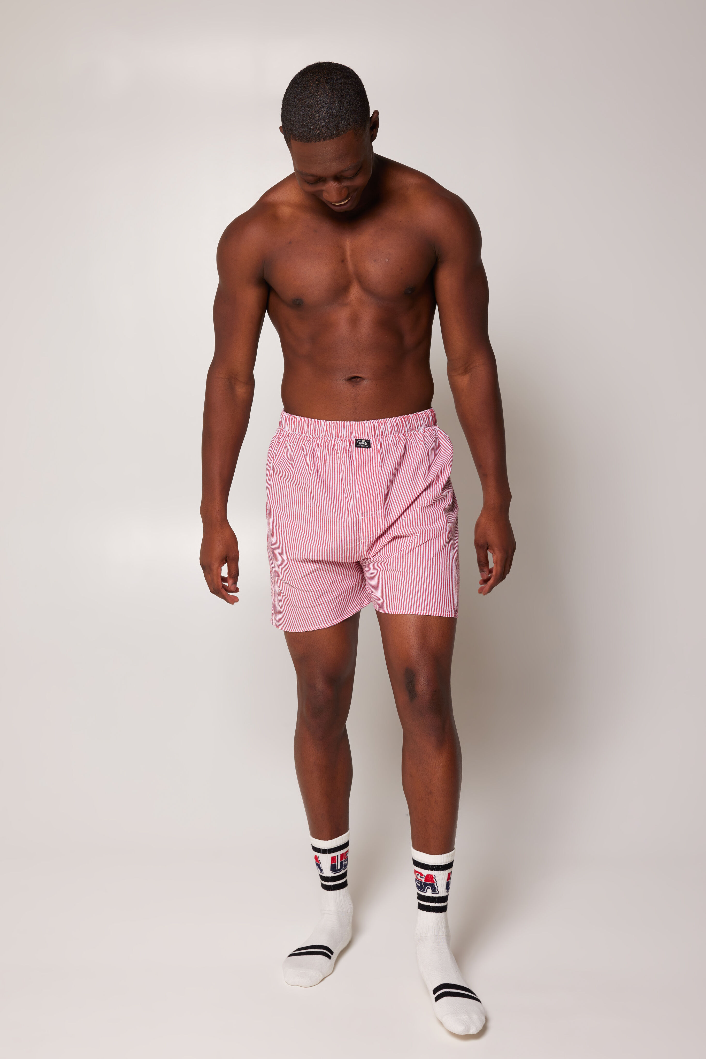 Thomas pink boxer shorts hotsell